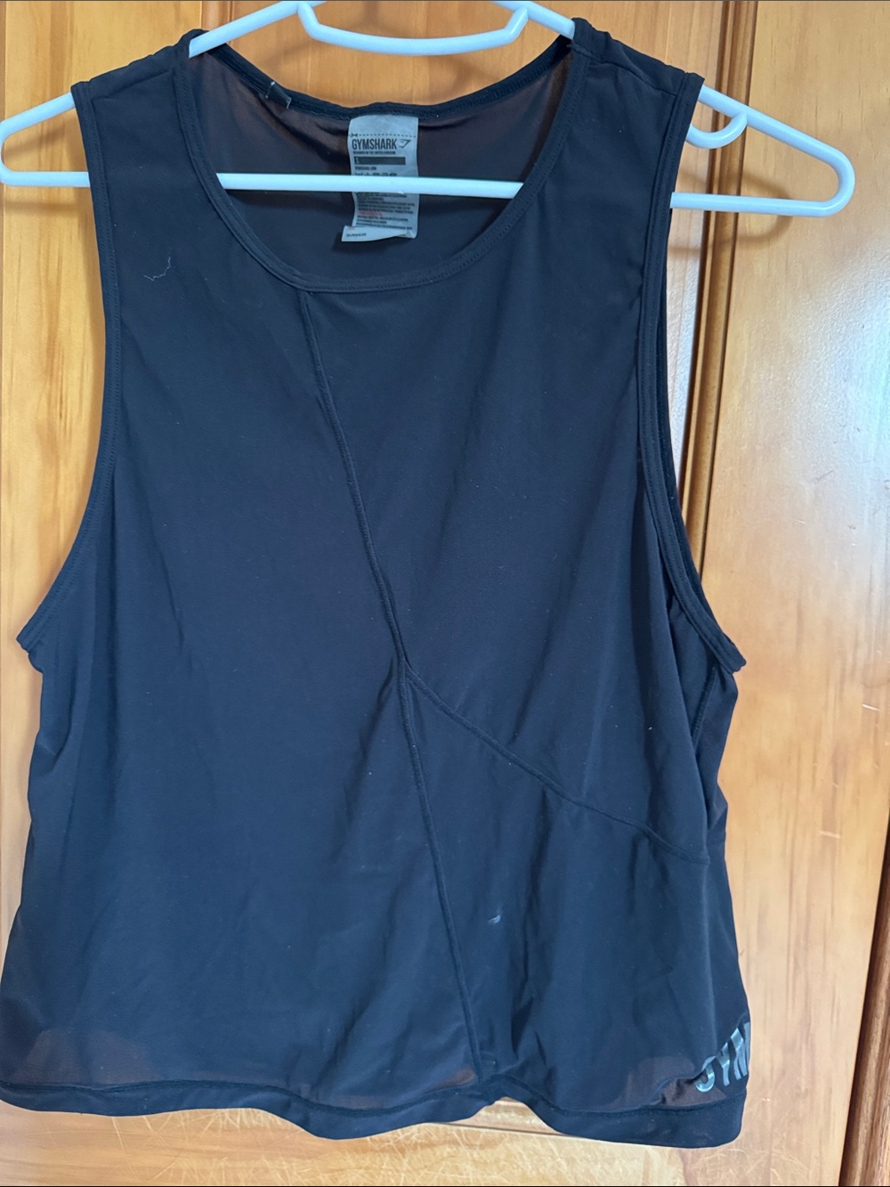 Gymshark Black Racerback Workout Tank